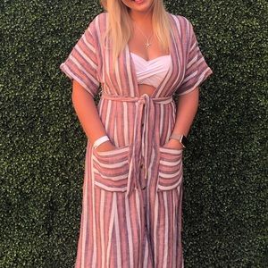 Free People linen dress